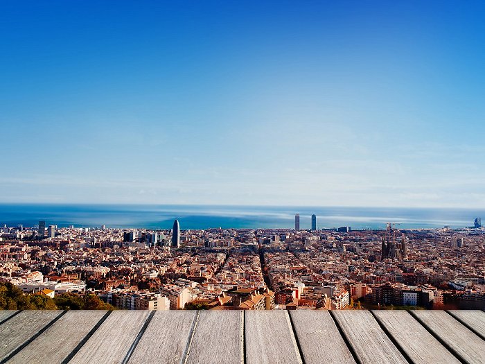 vistas de barcelona ciudad